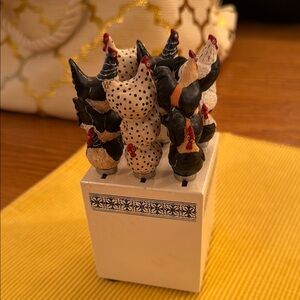 Boston Warehouse Chickens Stainless steel spreaders .